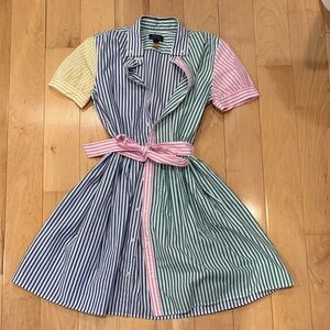 ralph lauren striped dress